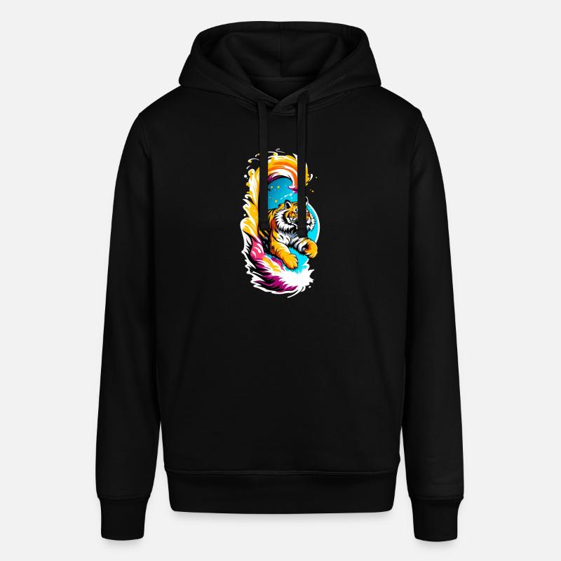 Saut du tigre - Sweat à capuche SOUNDER Stanley/Stella Unisexe - noir