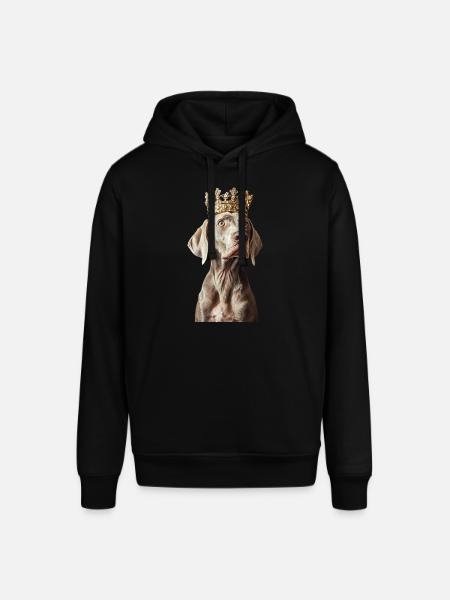 Weimaraner - Stanley/Stella Unisex Hoodie SOUNDER - Schwarz