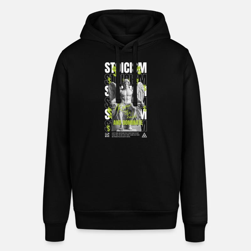 Stoïcisme - Sweat à capuche SOUNDER Stanley/Stella Unisexe - noir