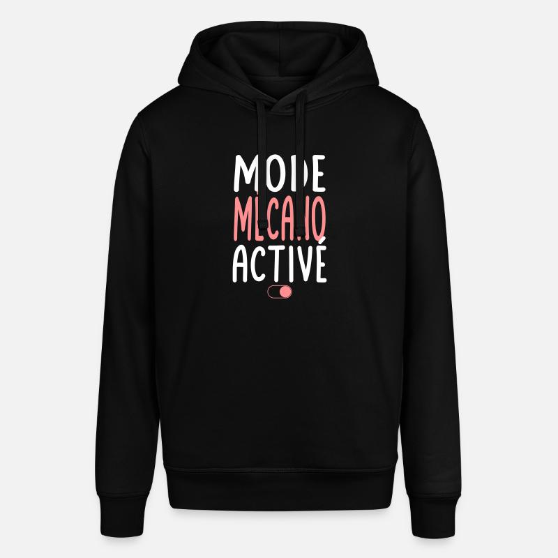 Mode Mécano activé - Idée cadeau - Sweat à capuche SOUNDER Stanley/Stella Unisexe - noir