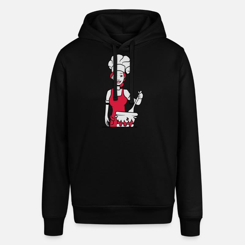 cuisinier cuisinier - Sweat à capuche SOUNDER Stanley/Stella Unisexe - noir