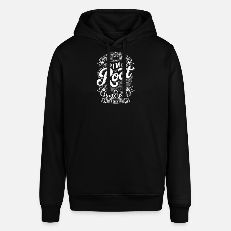 Ich bin Root – Linux User - Stanley/Stella Unisex Hoodie SOUNDER - Schwarz