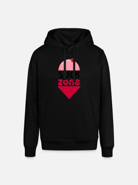 SUCK ZONE - Stanley/Stella SOUNDER Unisex Hoodie - black