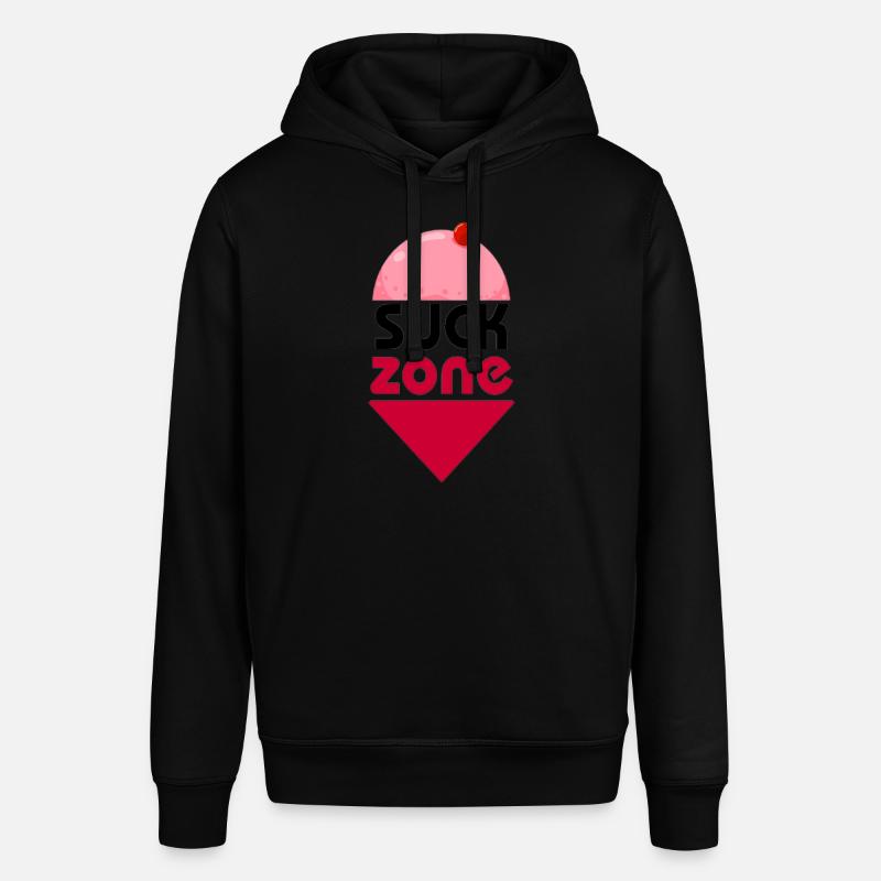 SUCK ZONE - Stanley/Stella SOUNDER Unisex Hoodie - black
