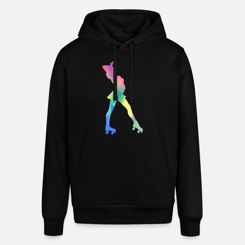 Mädchen Rollerblading Inline Skating Rollerblading - Stanley/Stella Unisex Hoodie SOUNDER - Schwarz