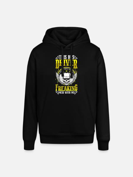 Bus profession transport - Stanley/Stella SOUNDER Unisex Hoodie - black
