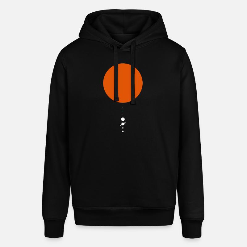 Système solaire Big Sun - Sweat à capuche SOUNDER Stanley/Stella Unisexe - noir