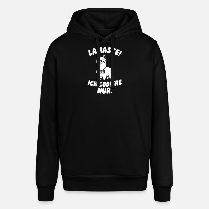 LamaSte : Je ne code que - Sweat à capuche SOUNDER Stanley/Stella Unisexe - noir