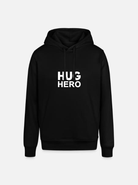 Hug Hero. - Stanley/Stella SOUNDER Unisex Hoodie - black