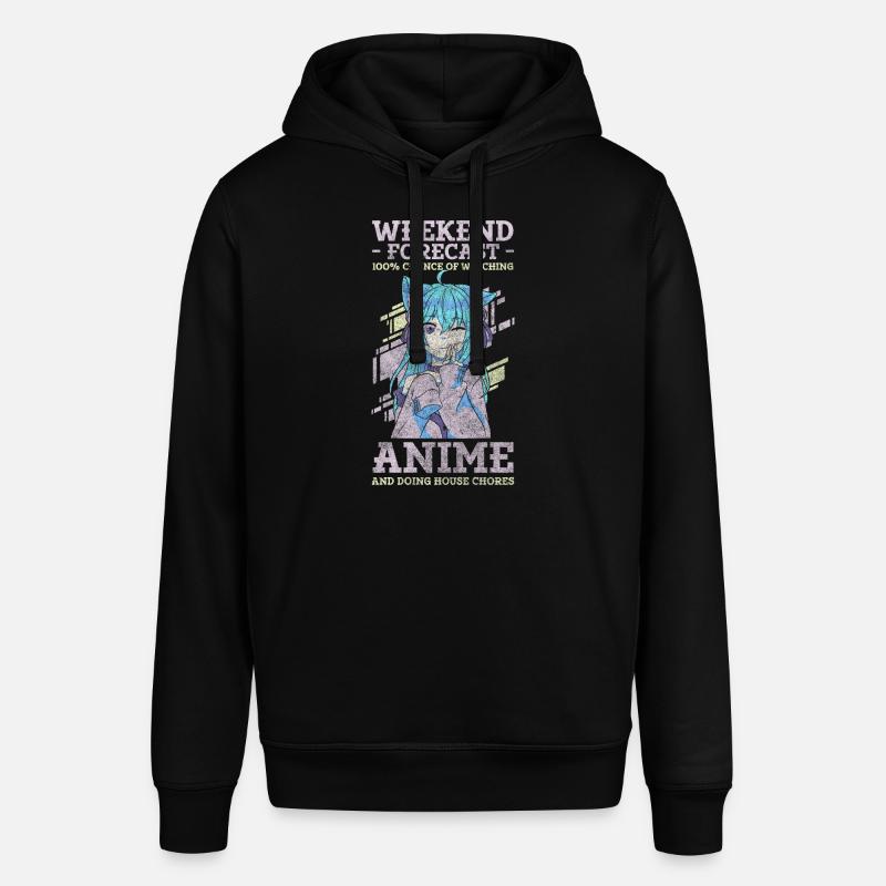 Convention d’anime Senpai Otaku - Sweat à capuche SOUNDER Stanley/Stella Unisexe - noir