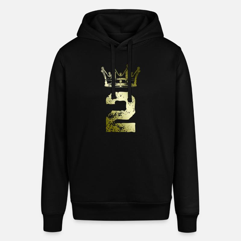 2 Couronne de numéros - Sweat à capuche SOUNDER Stanley/Stella Unisexe - noir