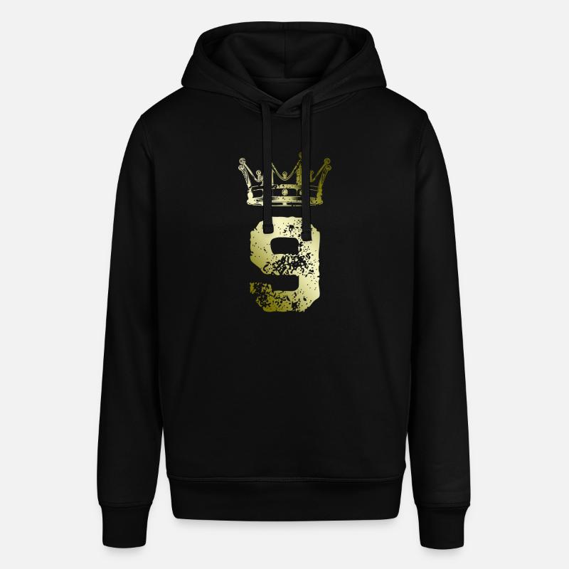 9 Couronne de numéros - Sweat à capuche SOUNDER Stanley/Stella Unisexe - noir