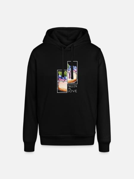 cheesecake blueberry cake cheesecake - Stanley/Stella SOUNDER Unisex Hoodie - black