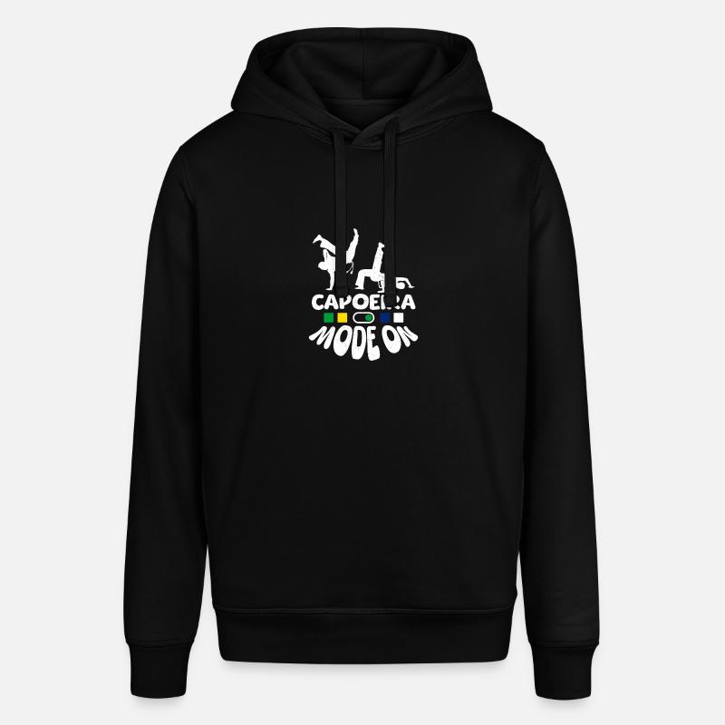 Mode capoeira activé - Sweat à capuche SOUNDER Stanley/Stella Unisexe - noir