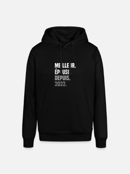 Beste Ehefrau seit 2022 - Stanley/Stella Unisex Hoodie SOUNDER - Schwarz