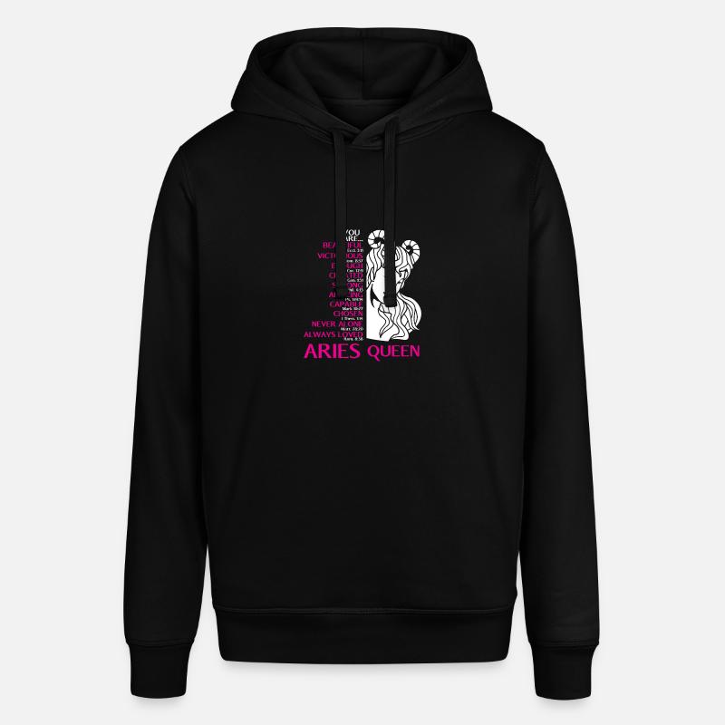 Sternzeichen Widder - Stanley/Stella Unisex Hoodie SOUNDER - Schwarz