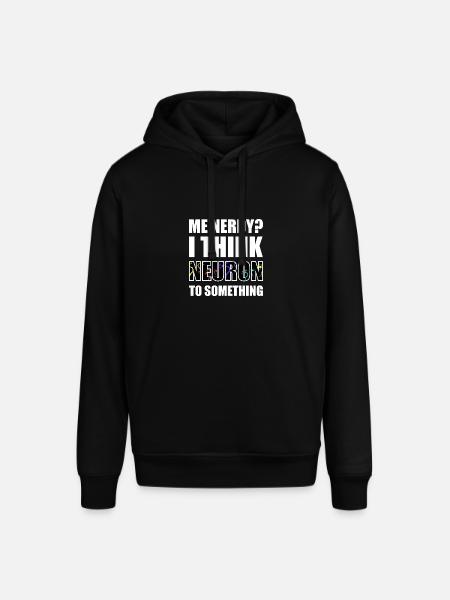 Brain Biology Neuron Teacher Gift - Stanley/Stella SOUNDER Unisex Hoodie - black