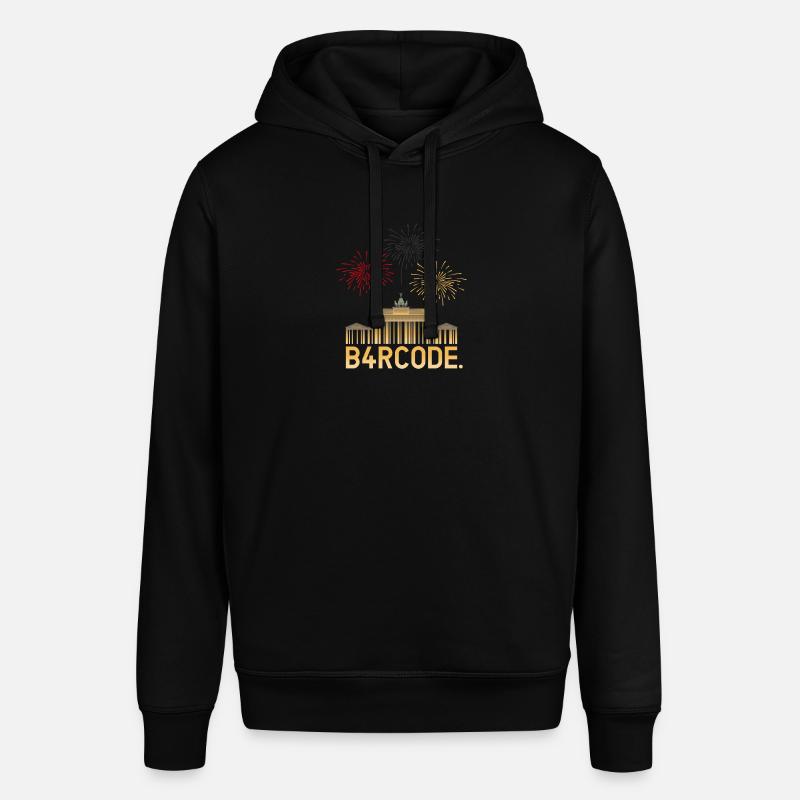 B4RCODE. Unité allemande - Sweat à capuche SOUNDER Stanley/Stella Unisexe - noir