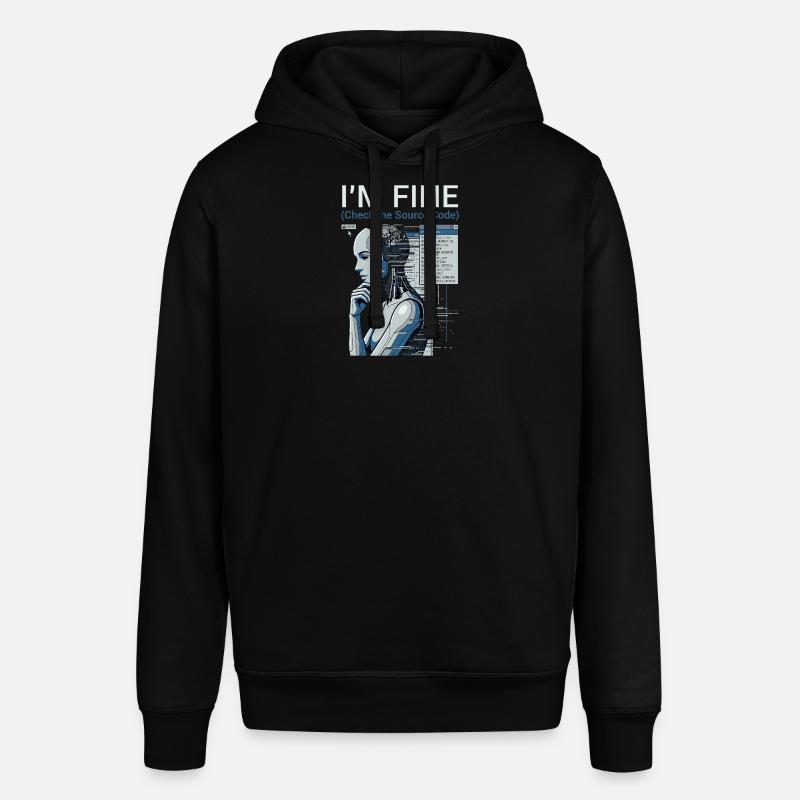 Check The Source Code - Stanley/Stella Unisex Hoodie SOUNDER - Schwarz