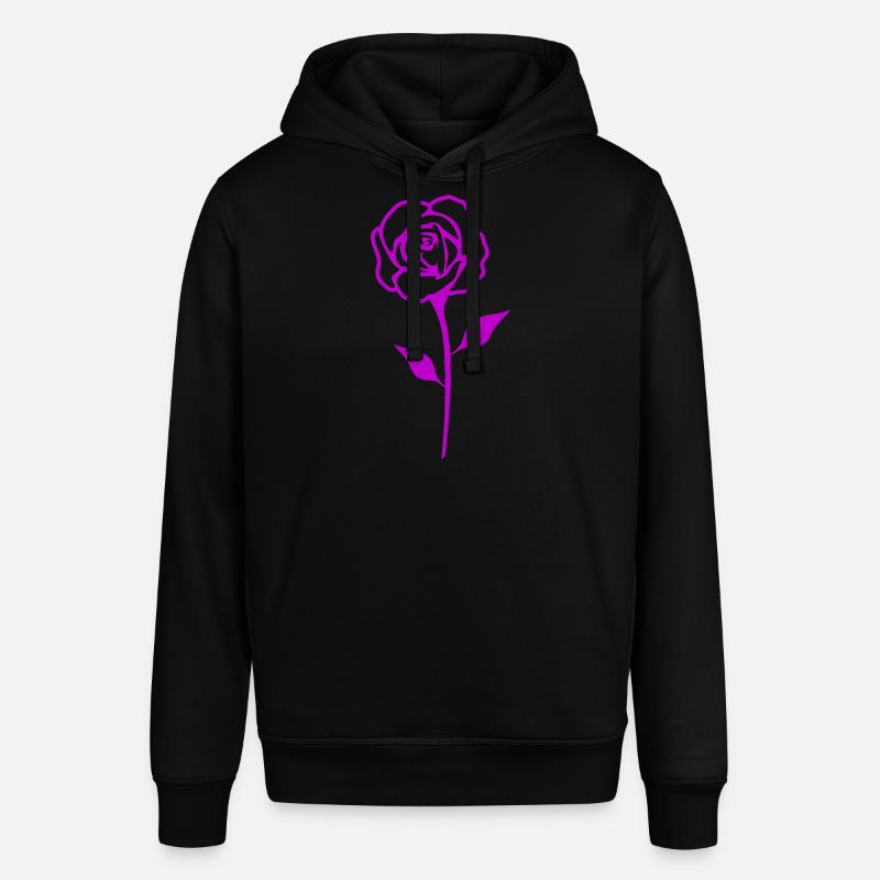 Rose 01 - Sweat à capuche SOUNDER Stanley/Stella Unisexe - noir