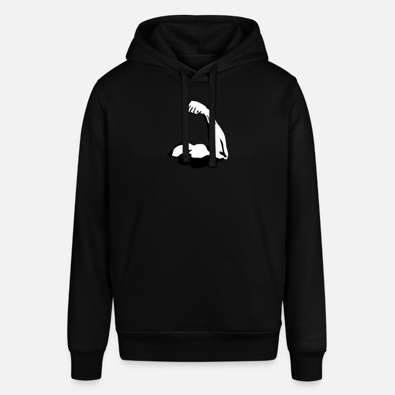 Biceps, Muscle - Stanley/Stella SOUNDER Unisex Hoodie - black