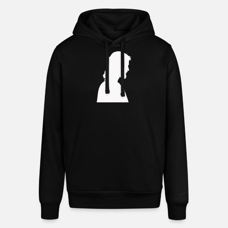 Silhouette de Jésus-Christ - Sweat à capuche SOUNDER Stanley/Stella Unisexe - noir