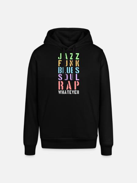 Whatever the music... - Stanley/Stella SOUNDER Unisex Hoodie - black