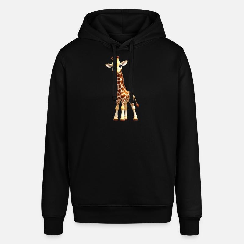 Petite girafe / bébé girafe - Sweat à capuche SOUNDER Stanley/Stella Unisexe - noir