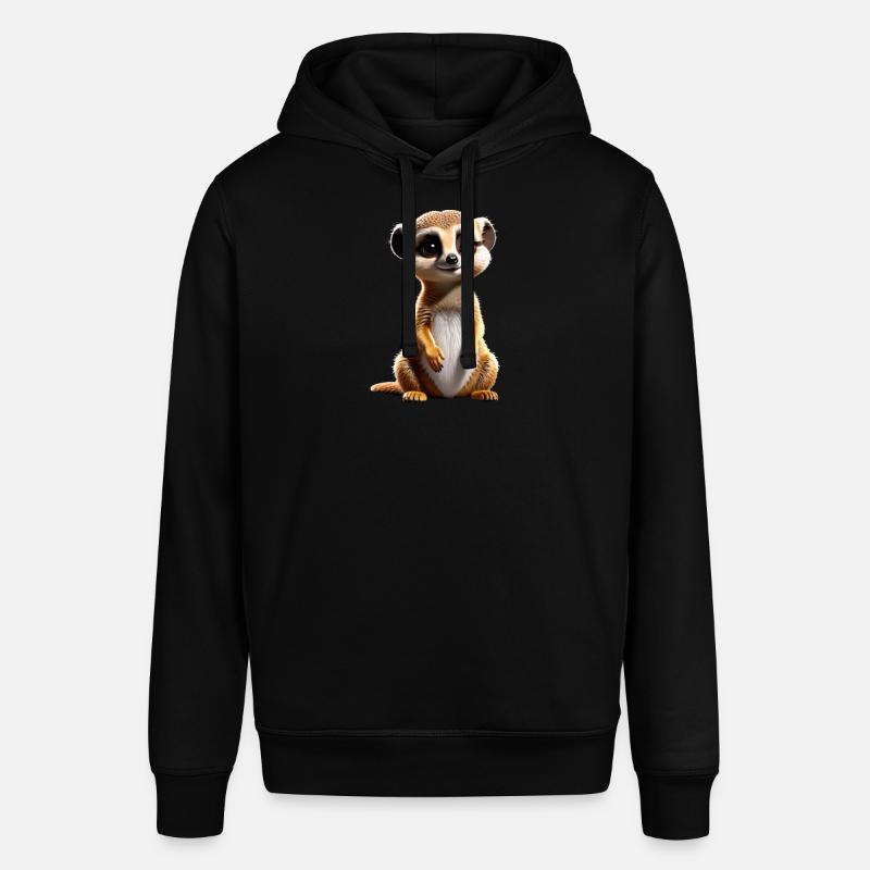Bébé suricate / bébé suricate - Sweat à capuche SOUNDER Stanley/Stella Unisexe - noir