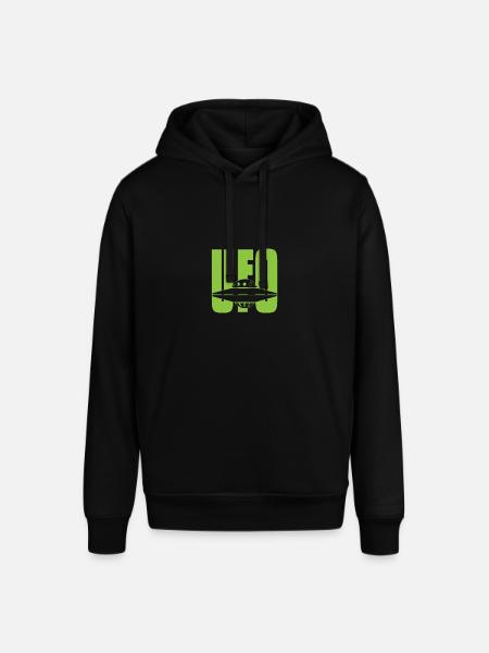 Ufo Alienalien sspaceship - Stanley/Stella SOUNDER Unisex Hoodie - black