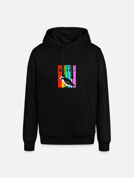 Papageientaucher Puffin - Stanley/Stella SOUNDER Unisex Hoodie - black