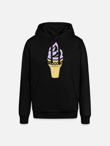 eis creme - Stanley/Stella Unisex Hoodie SOUNDER - Schwarz