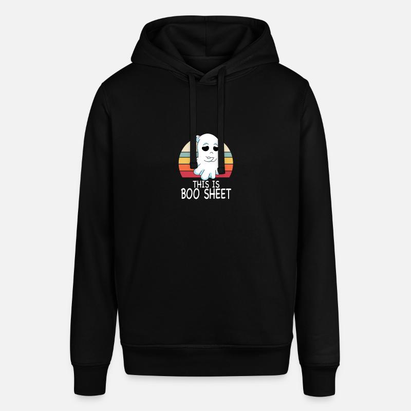 Ceci est Boo Sheet - Sweat à capuche SOUNDER Stanley/Stella Unisexe - noir
