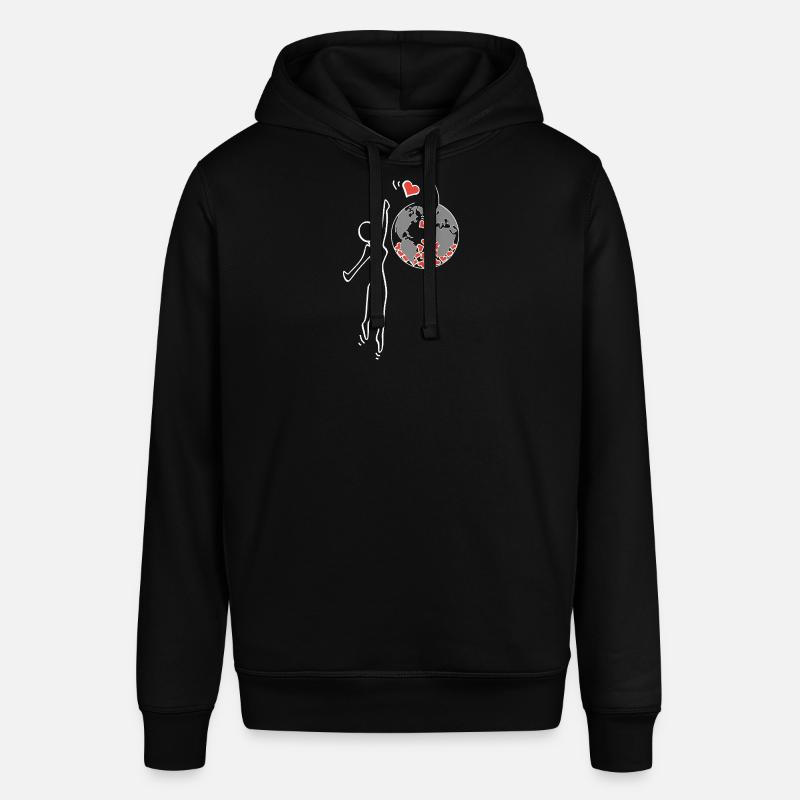 Donnez de l’amour - Sweat à capuche SOUNDER Stanley/Stella Unisexe - noir