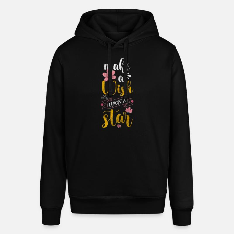Starry Sky Wish Space Moon - Sweat à capuche SOUNDER Stanley/Stella Unisexe - noir