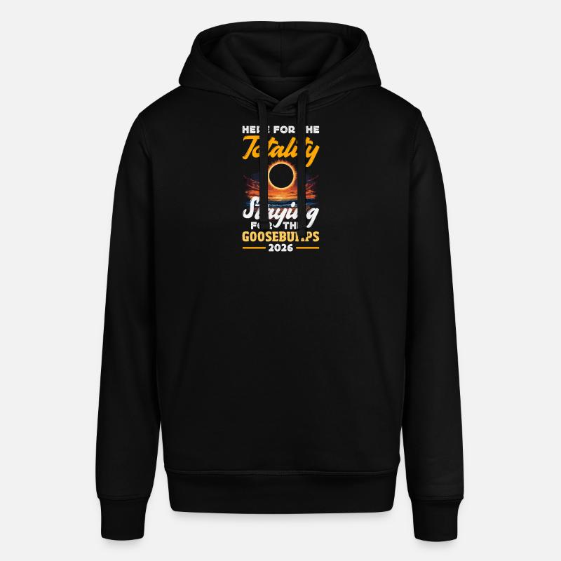 Solar eclipse 2026, August 12 - Stanley/Stella SOUNDER Unisex Hoodie - black