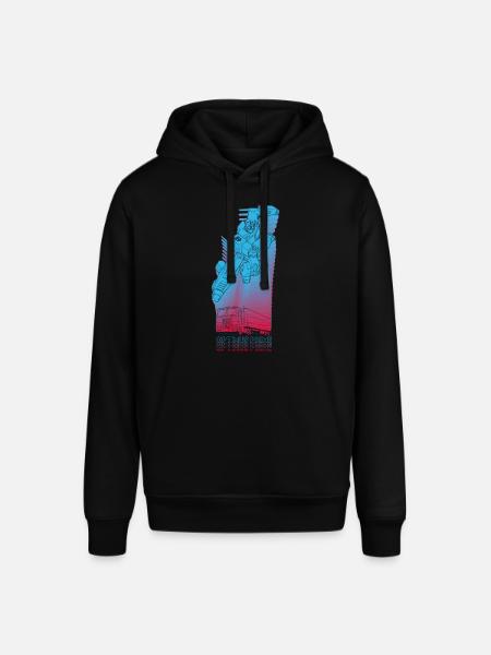 Transformers G1 Optimus Prime lastbil og robot - Stanley/Stella SOUNDER unisex hoodie - sort
