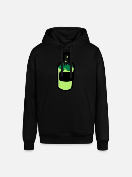 alkohol - Stanley/Stella Unisex Hoodie SOUNDER - Schwarz
