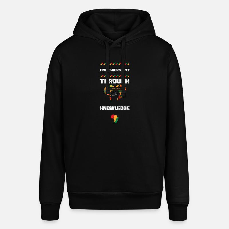 L’autonomisation par la connaissance - Sweat à capuche SOUNDER Stanley/Stella Unisexe - noir
