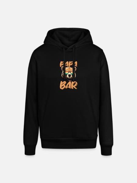Papa Père - Sweat à capuche SOUNDER Stanley/Stella Unisexe - noir