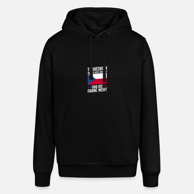 Tchèques République tchèque - Sweat à capuche SOUNDER Stanley/Stella Unisexe - noir