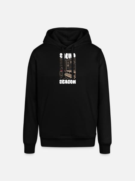 Sauna Season - Sauna - Saying - Stanley/Stella SOUNDER Unisex Hoodie - black