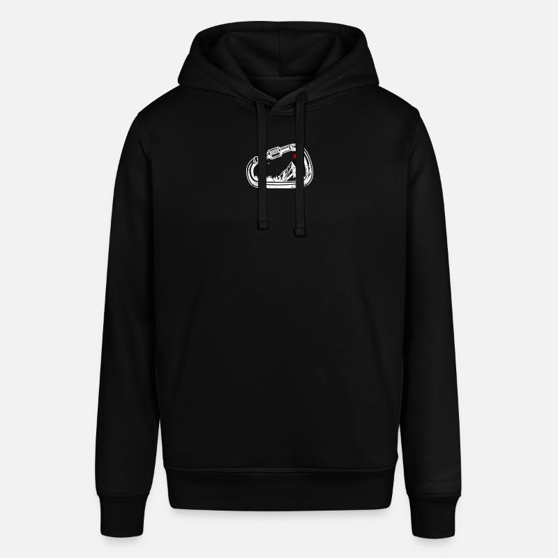 Graphique du mousqueton de l’arête alpine - Sweat à capuche SOUNDER Stanley/Stella Unisexe - noir