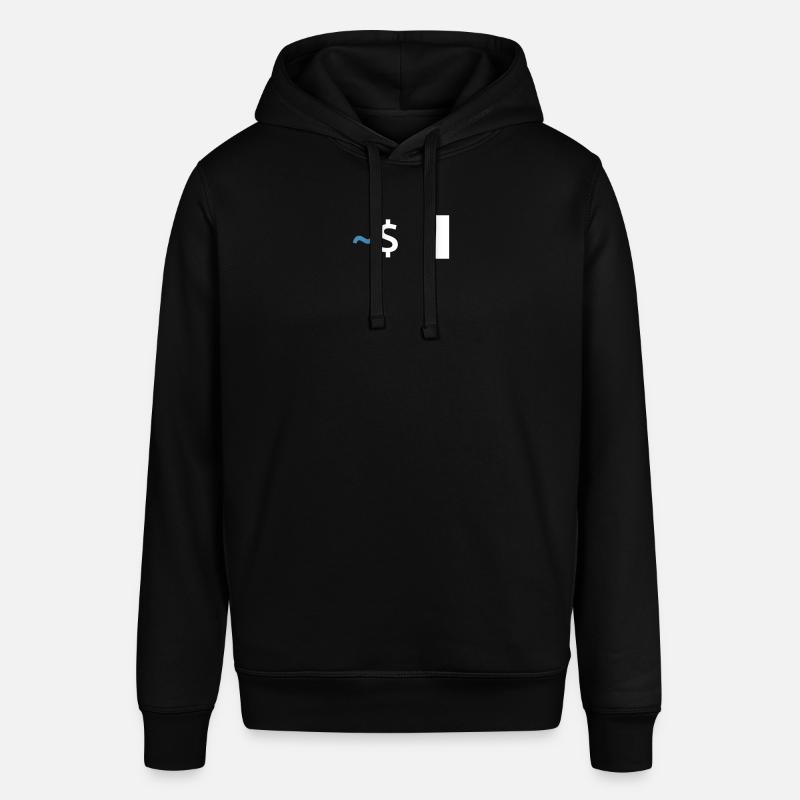 Commande Linux Shell - Sweat à capuche SOUNDER Stanley/Stella Unisexe - noir