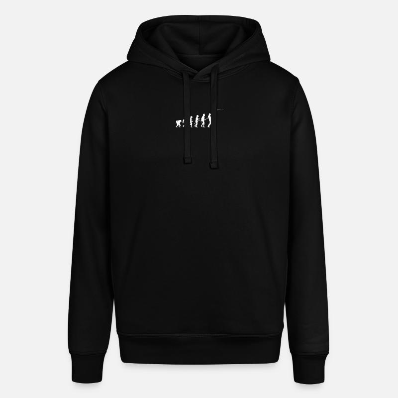 Silhouette du pêcheur Evolution - Sweat à capuche SOUNDER Stanley/Stella Unisexe - noir