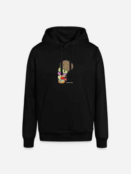 STUDIO HAKA-TOO TASTY - Stanley/Stella Unisex Hoodie SOUNDER - Schwarz