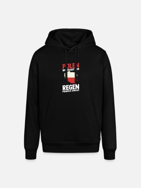 Pole Polish Poland - Stanley/Stella SOUNDER Unisex Hoodie - black