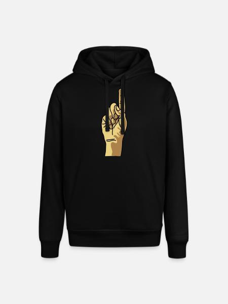 zeigefinger - Stanley/Stella Unisex Hoodie SOUNDER - Schwarz
