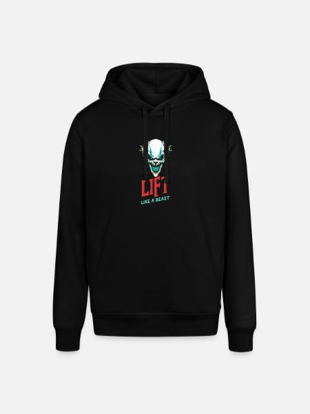 Lift Like A Beast - Stanley/Stella SOUNDER Unisex Hoodie - black