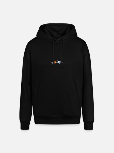 Espanjan ja Suomen lippu Liput - Stanley/Stella SOUNDER unisex huppari - musta